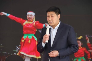 Mongolian IOC Member addresses international online conference opening ceremony