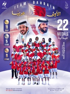 Bahrain tops Arab nations at Asian Games