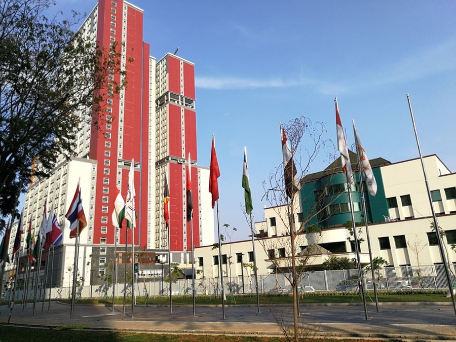 The Athletes’ Village Kemayoran in Central Jakarta. © Asian Electronic Sports Federation