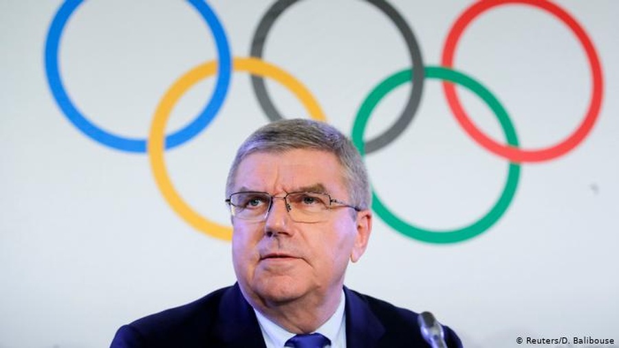 IOC President Thomas Bach. © Reuters/D. Balibouse