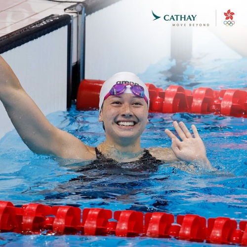 Haughey breaks Asian record with swimming silver for Hong Kong China