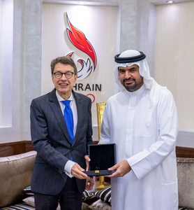 Bahrain NOC holds talks with German Ambassador on strengthening bilateral ties