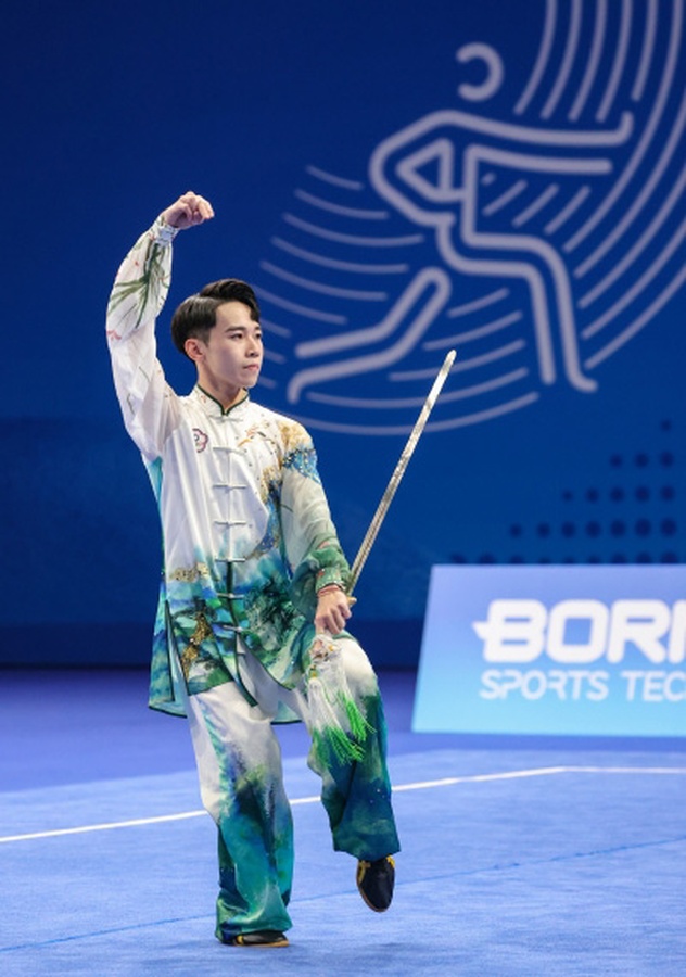 © Chen Yu Wei of Chinese Taipei in competition. (Photo: AGNS)