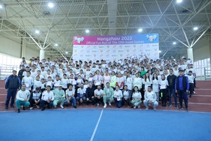 Young Uzbek sports talent inspired by Hangzhou Asian Games Fun Run