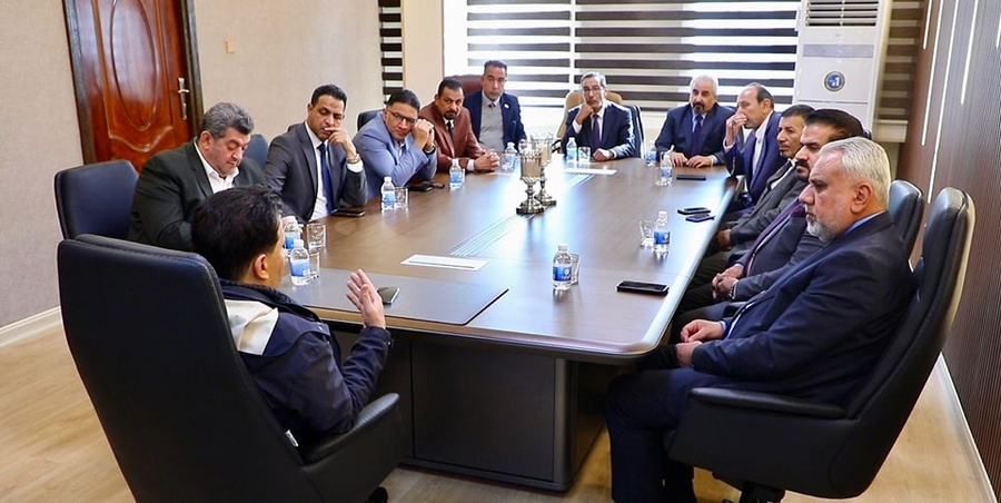 OCA » Newly-inaugurated Iraq NOC President Dr. Aqeel Muftin meets elite ...