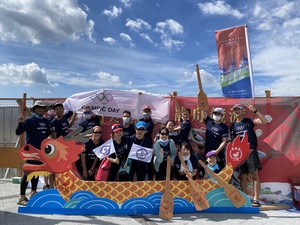 CTOC forms ‘Olympic Friendship’ dragon boat team for Olympic Day celebrations