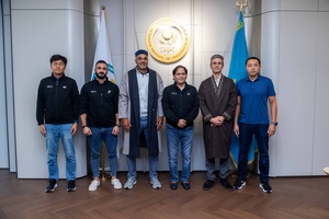 OCA and Olympic Solidarity pay a courtesy call on Kazakhstan NOC