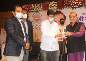 IOA President Batra visits Madhya Pradesh Olympic Association