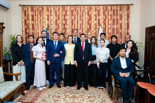Japanese Ambassador hosts Kazakh athletes heading to Asian Games