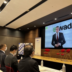 WADA President thanks Japan for anti-doping development