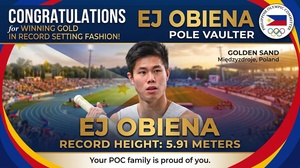 Asian Games champ Obiena records season’s best to win men’s pole vault title in Poland