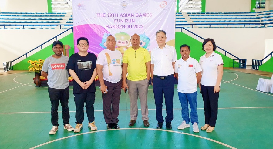 Over 1,000 students to join Hangzhou Asian Games Fun Run in Timor-Leste