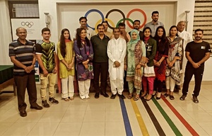 Wrestler Inam Butt elected Chair of Pakistan Olympic Association Athletes Commission