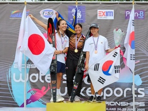 Aaliyah’s golden grand slam leads Malaysia to Asian waterski title
