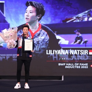 Badminton hall of fame recognition is ‘huge honour’ for Liliyana Natsir