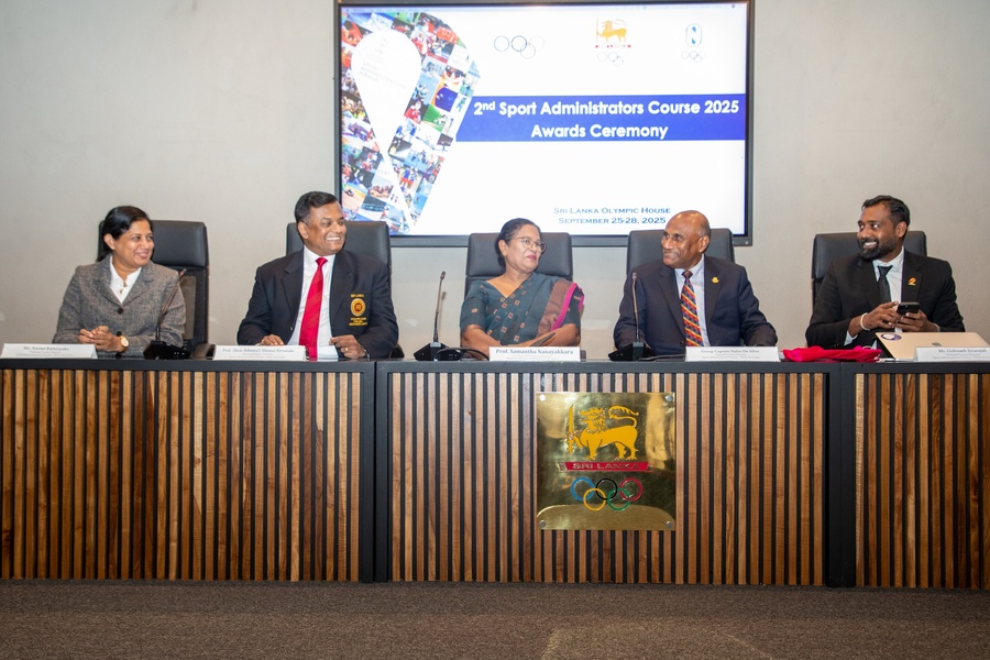 Sri Lanka NOC successfully holds 2nd Sports Administrators Course