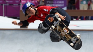 Asian Games skateboarding champ Yosozumi rides to Olympic park gold