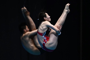 China continues to dominate diving in world aquatics championships