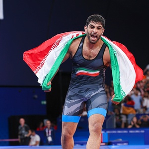 Saravi earns Iran first gold medal of Paris 2024