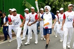  Jakarta - Palembang 2018  | New Delhi, India - 18th Asian Games Torch Relay 2018