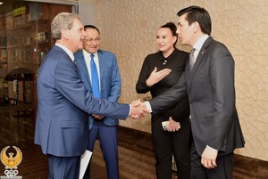 ITF President Haggerty visits Uzbekistan to see tennis progress