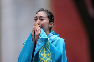 Toxanbayeva captures race walk marathon glory at Asian Games