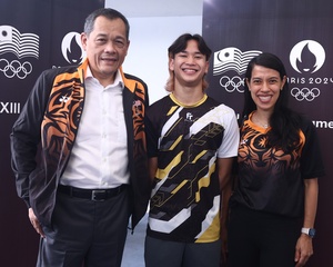 Malaysia’s Paris 2024 delegation leaders visit athletes in diving and shooting
