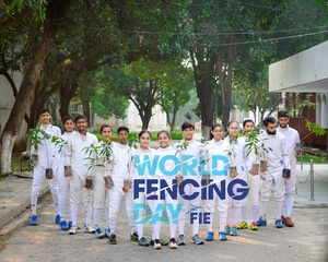 Asian celebrations on World Fencing Day