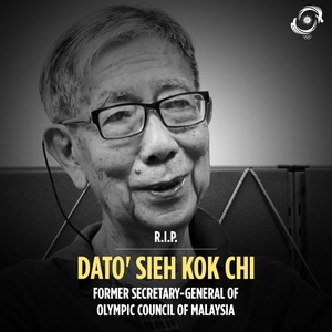 OCA pays tribute to the late Dato’ Sieh Kok Chi of Malaysia