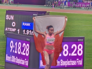 Steeplechase Queen Yavi races to Asian Games record