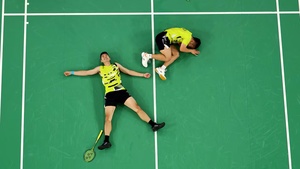 Chinese Taipei men’s doubles team defend badminton gold