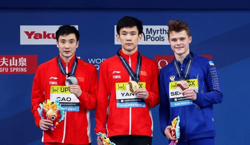 China ends diving competition with 1-2 flourish and nine gold medals at Doha 2024