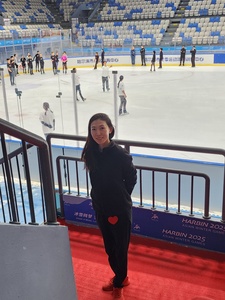 Chinese world champion Pang Qing envious of youth at Asian Figure Skating Camp