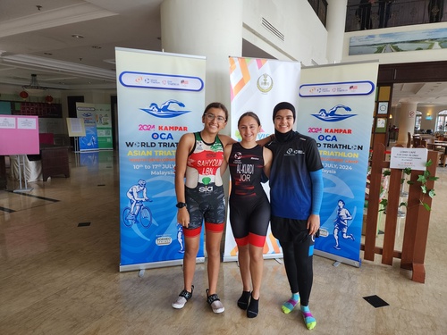 Forging friends for life a key aspect of OCA triathlon youth development camp