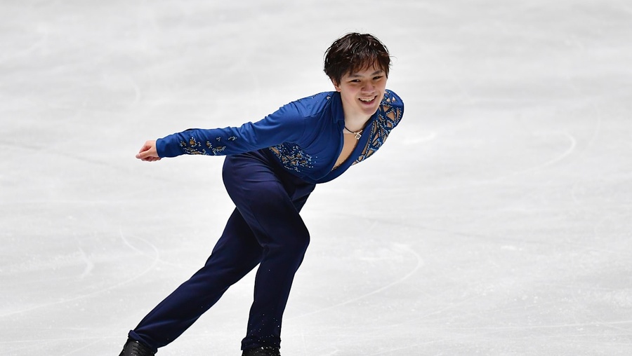 Shoma Uno competed for Japan in the team event at PyeongChang 2018. He also won silver in the men’s individual event, behind compatriot Yuzuru Hanyu. © Olympics.com