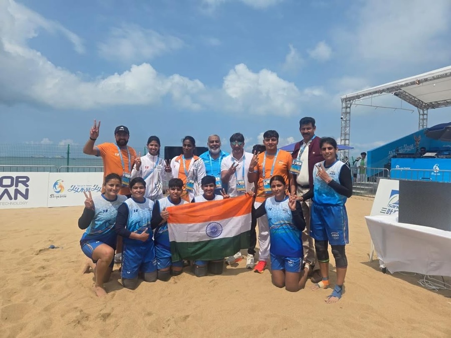Indian women secure hard-fought sixth consecutive kabaddi gold