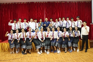 Lao NOC introduces Olympic movement to students