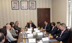 Jordan Olympic Committee President Prince Faisal welcomes new Athletes’ Committee