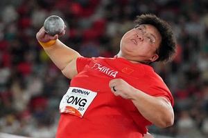 China records 1-2 finish in Asian Games women’s shot put final