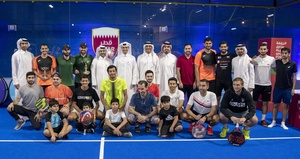 Qatar NOC’s padel tournament attracts 96 players