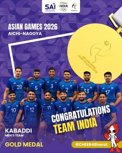 India storm back to beat Iran and defend men's kabaddi gold