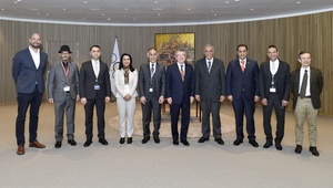 Iraq NOC delegation visits IOC HQ