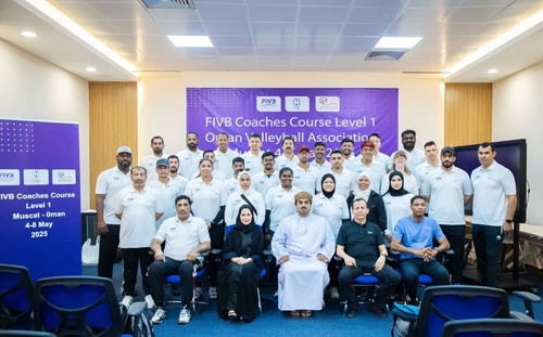Oman holds Olympic Solidarity course for volleyball coaches