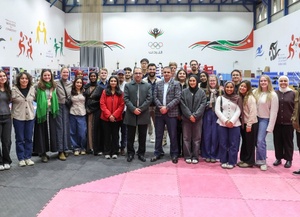 Students from University of Virginia visits Jordan NOC’s Olympic Preparation Centre