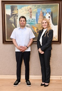 Iraq NOC welcomes top Jordanian and Asian taekwondo official