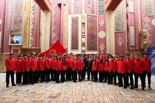 The future of Kyrgyzstan sport on proud display at Bahrain AYG