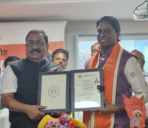 IOA President PT Usha awarded Hon. Doctorate Degree