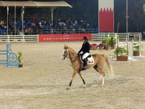 Myanmar’s one-boy band believes experience will help him in show-jumping