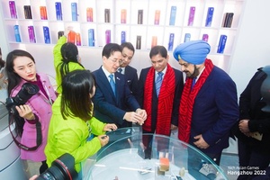 OCA joins inauguration ceremony for first Asian Games merchandise store in Hangzhou