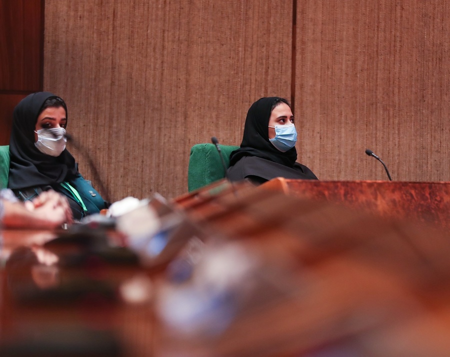 Participants inside SAOC conference hall.